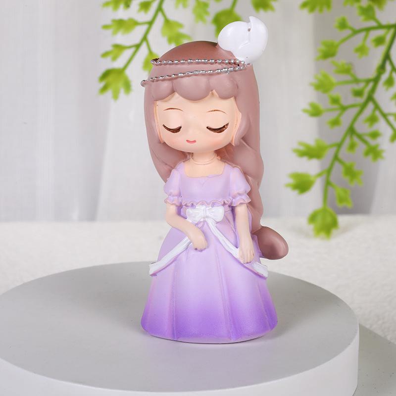 

Fashionable Zodiac Ornaments: Hand-Painted Resin Figurines for Girls Bedrooms 3x2.5x8 cm