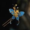 Beautiful Hanfu Butterfly Hair Fork Headwear Exquisite Fairy Side Clips  Girls