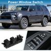 Power Window Switch No.840400P020 Front Left Driver Side Window Control Switch for Toyota 4Runner Venza Black