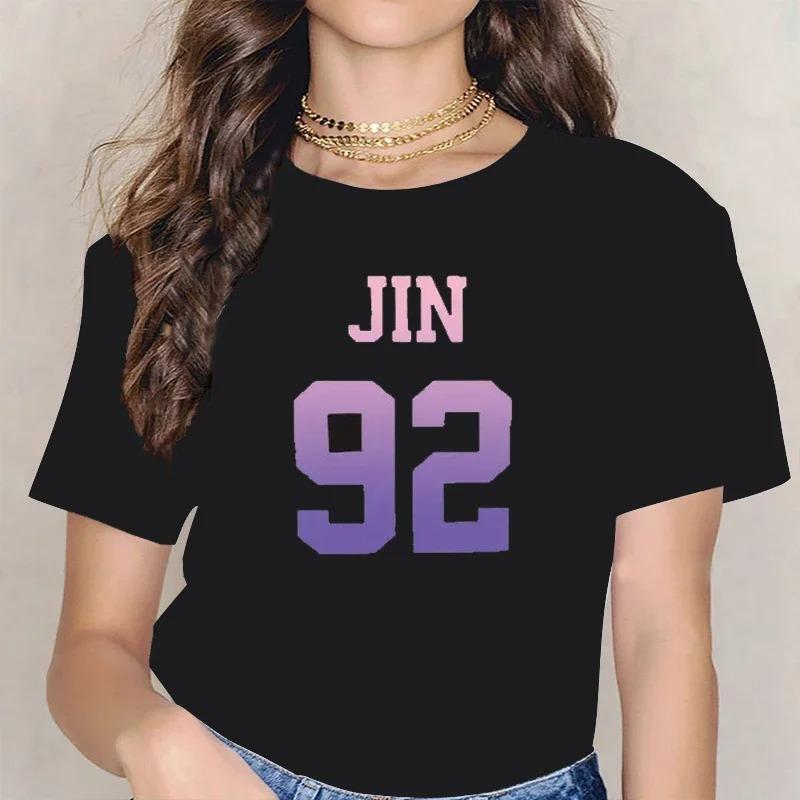 Bangtan Světové turné 2026 Tričko Unisex Větší velikosti Kpop Harajuku Tričko V Taehyung Jungkook Fan Roztomilé Suga Streetwear Estetika Harajuku Top pro ženy