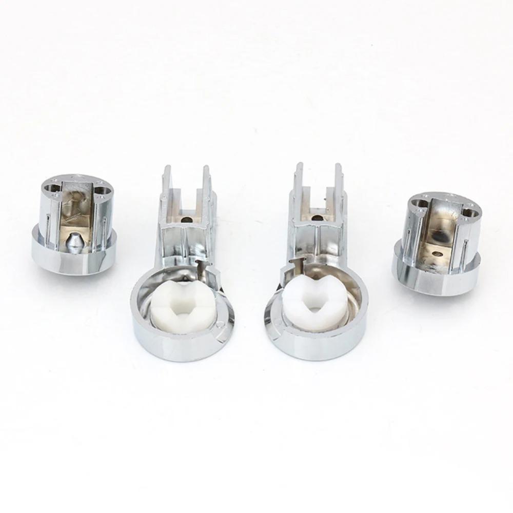 Shower Screen Hinges With Chrome Plating Perfectly Designed ABS Brackets For 6mm Glass Enhances Bathroom Aesthetics