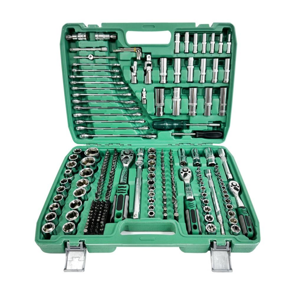 Wear-resistant Ratchet Wrench Set Strong Toughness Screwdriver Socket Nut Set  Automotive Repair