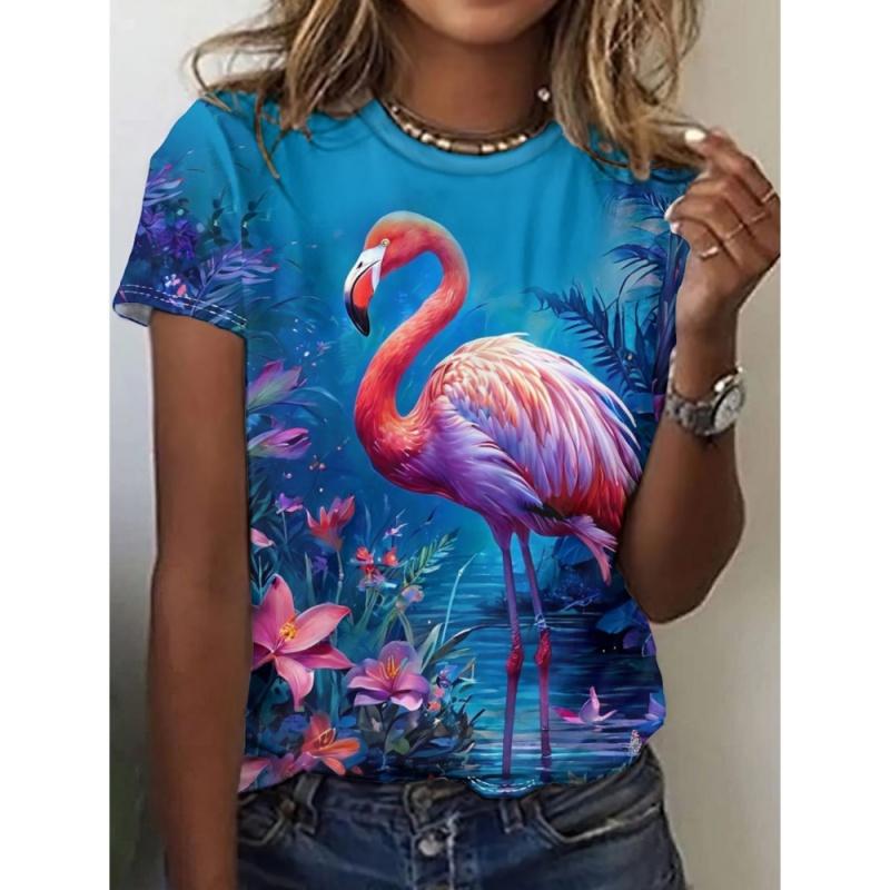 Cat Fox Sloth Pattern 3D Printed T Shirt For Women Fun Animal Short Sleeves Summer Loose T-Shirts O-Neck Tops Tees