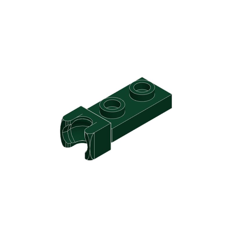 50g/106pcs 14418 1x2 Single Side Ball Socket Construction Bricks Moc Colour Accessories C ompatible featuring Brick DO IT YOURSELF Spare Parts To