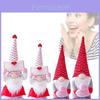 Handmade Heart Faceless Doll Figurer With Envelope For Valentines Day Home Decor Gift For Couples