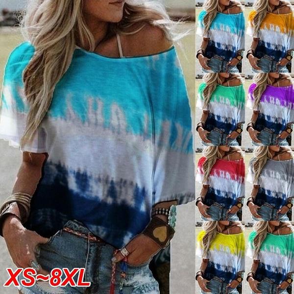 Buy New Summer Women Fashion Tie Dye 