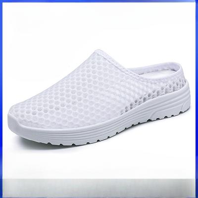 Damenschuhe Übergroß Halb-Drag Atmungsaktive Schuhe Weichsohlige Freizeitschuhe Einzelfußschuhe