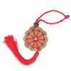 Chinese Feng Shui Coins Fortune Money with Red String Hanging Ornament for Chinese New Year Decoration