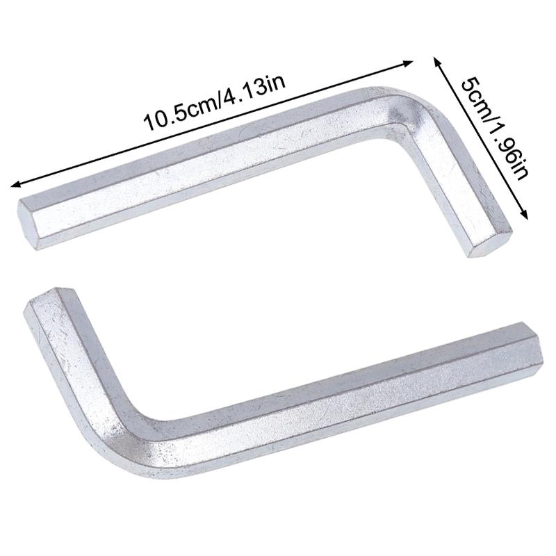 1pc 12mm Allen Key Hex Wrench Steel Plated Hexagonal Key L-type Wrench Hexagon Screwdriver Repair Tools Hand Manual Tools