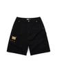 Lujeoseukeulleob Lc Logo Applique Bermuda Cotton Pants Black