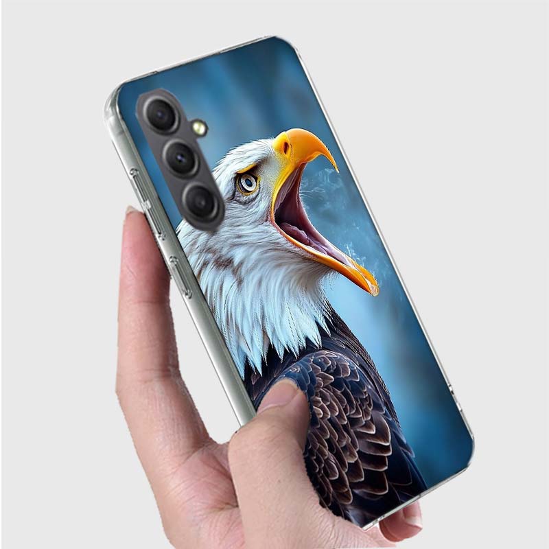 

Majestic Eagle Gaze Phone Case for Samsung A16 A26 A36 A56 A17 A37 A57 A07 A06 A02S A03 A04S A05S Galaxy Note 20 10 A50S A71 A51 Samsung A03
