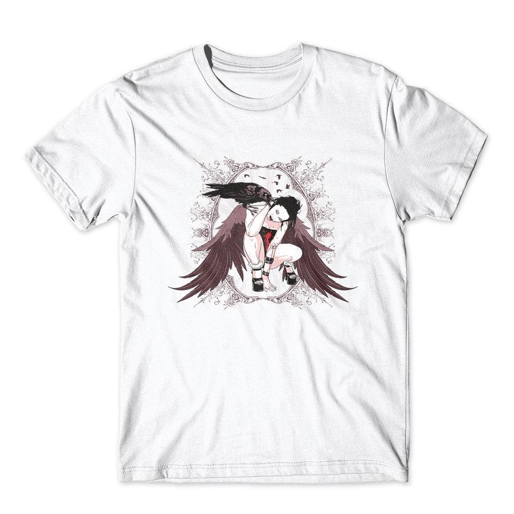 Witch Crow T-Shirt. 100% Cotton Premium Tee New