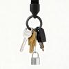 Leather Keychain Ergonomic Grip Design Metal Keyring Accessory for Daily Carry Metal Construction Key Holder