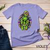Space Alien Hippie Funny Floral Peace Science Fiction Women Unisex T-shirt 12