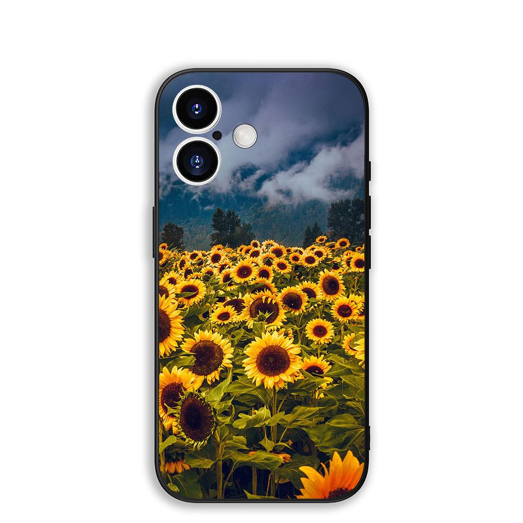 Cover for Motorola Moto G82 G20 G22 G23 G32 G8 G7 G9 Power Plus G41 G30 G71 E22 E13 E20 E32 Phone Case With Sunflower Flower