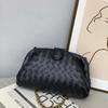 New Woven Cloud Bag Leather Chain Dumpling Bag Hand Women's Bag Shoulder Dinner Clip Bag