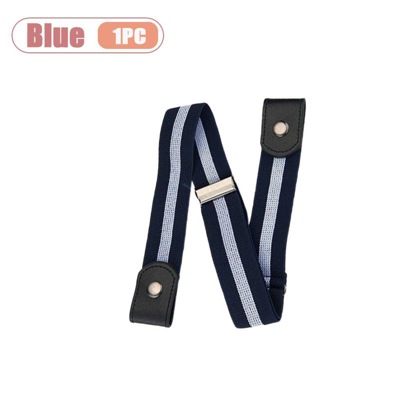 1-10PCS Buckle Free Comfortable Elastic Belt for Women Men Buckle Less No Bulge No Hassle Invisible Belts Stretch Waistband