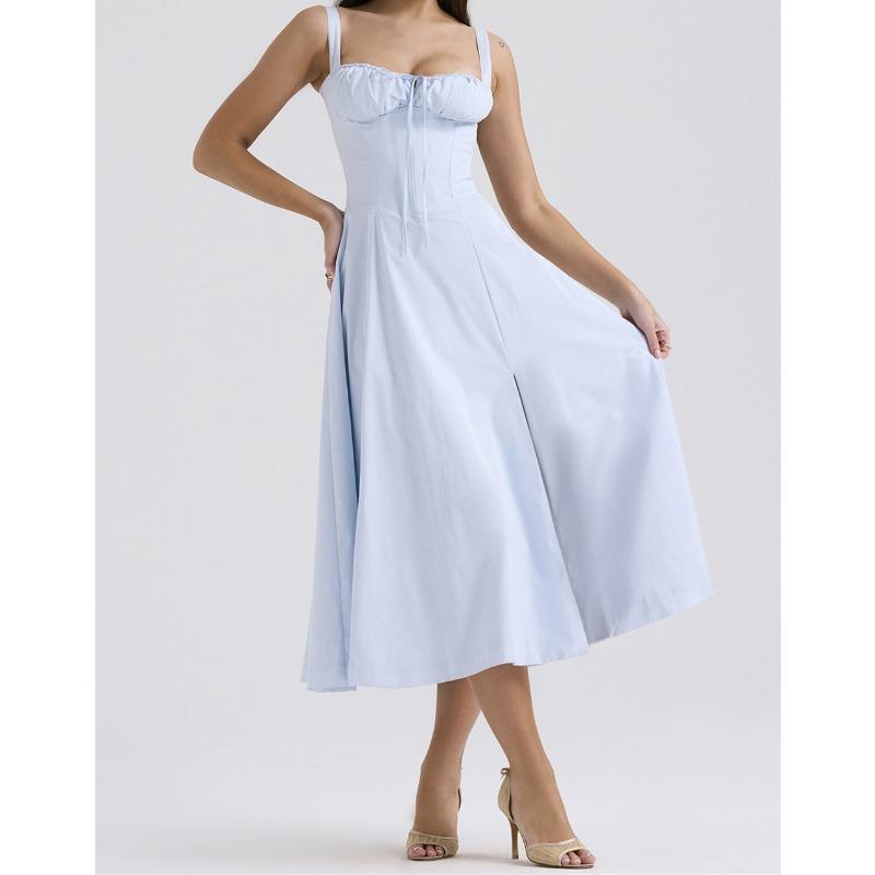 Summer Dress with Camisole, Gentle Style Dress, Children's French Style Dress