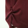 Shiz Madam Neck Adjustable Ribbon Waist Shirring Tee T57221
