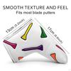 Durable Golf Mallet Putter Head Cover Club Kopfbedeckung Easy to PU Leather for Outdoor Sports
