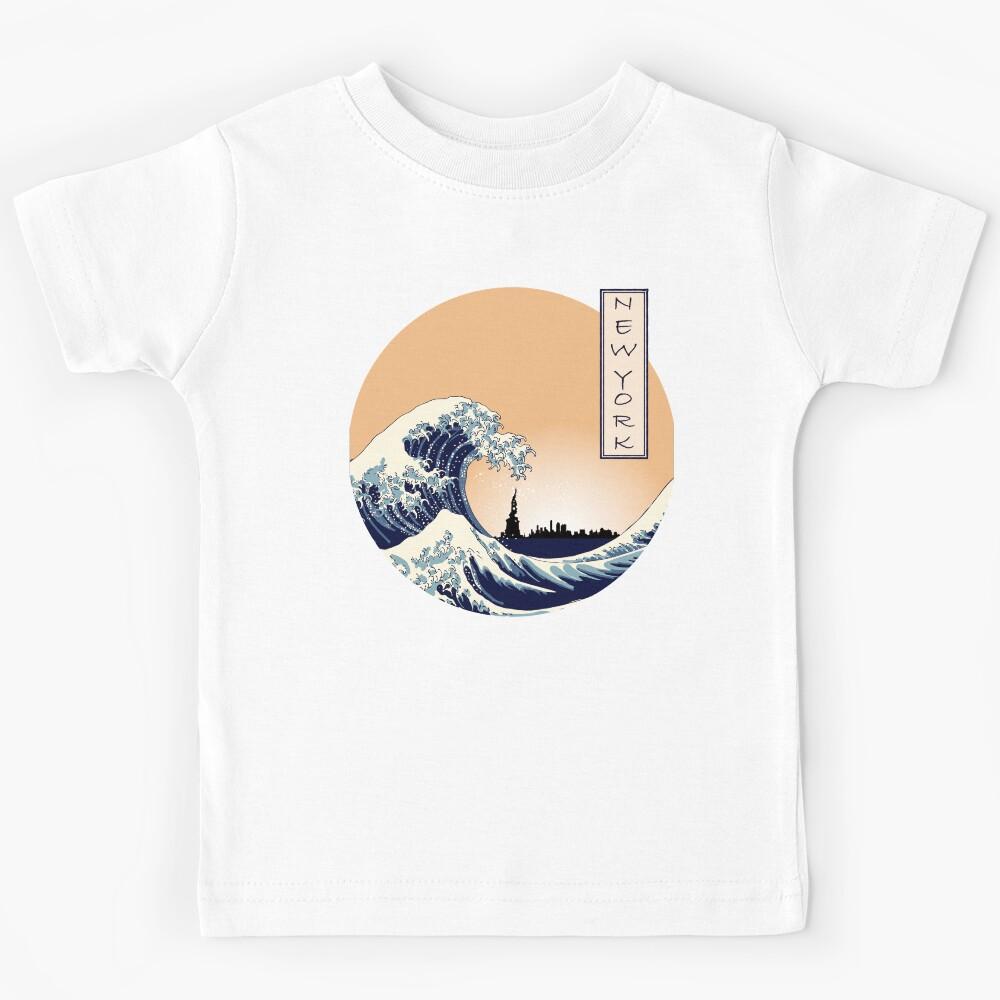 Great Wave off New York Kids T-Shirt 130
