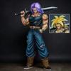 32.5cm/12.8inch Dragon Ball Z Trunks Figure Replace Heads Future Trunks Super Saiyan Action Figures Collection Mode Toys Gifts