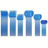 Set di Posate da Tavola da 36 Pezzi - Posate da Cucina in Acciaio Inossidabile - Stoviglie Resistenti e Inossidabili per Cucina, Pranzo e Intrattenimento