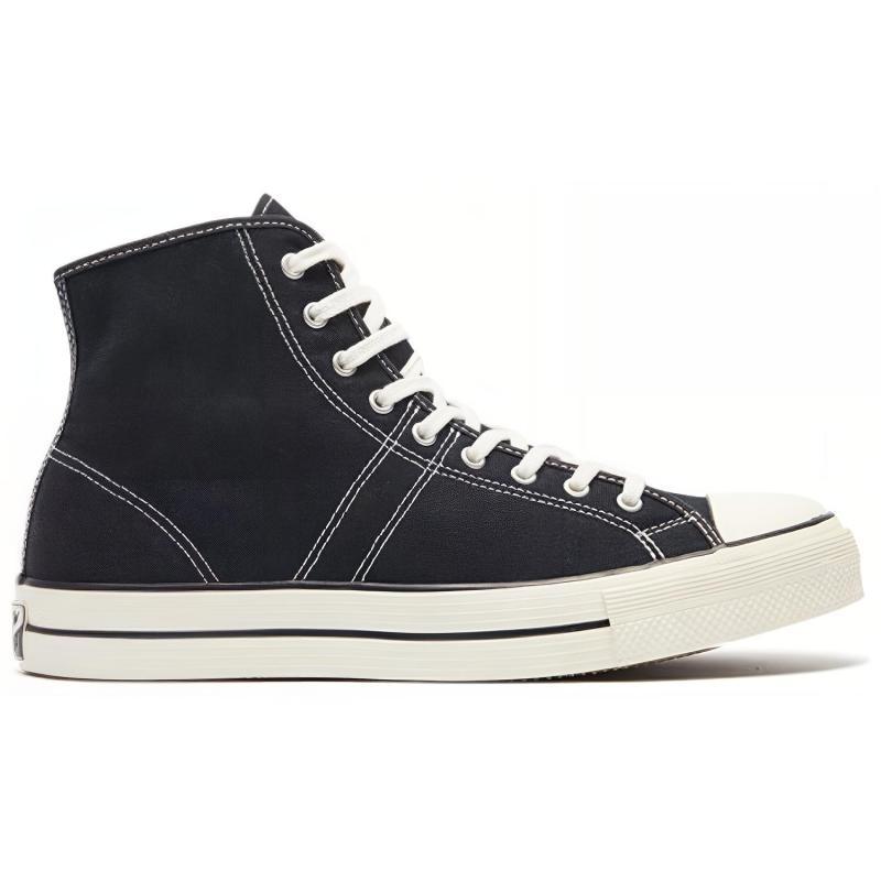 Converse Lucky Star HI Round-toe Lace-up High Top Canvas Unisex Black