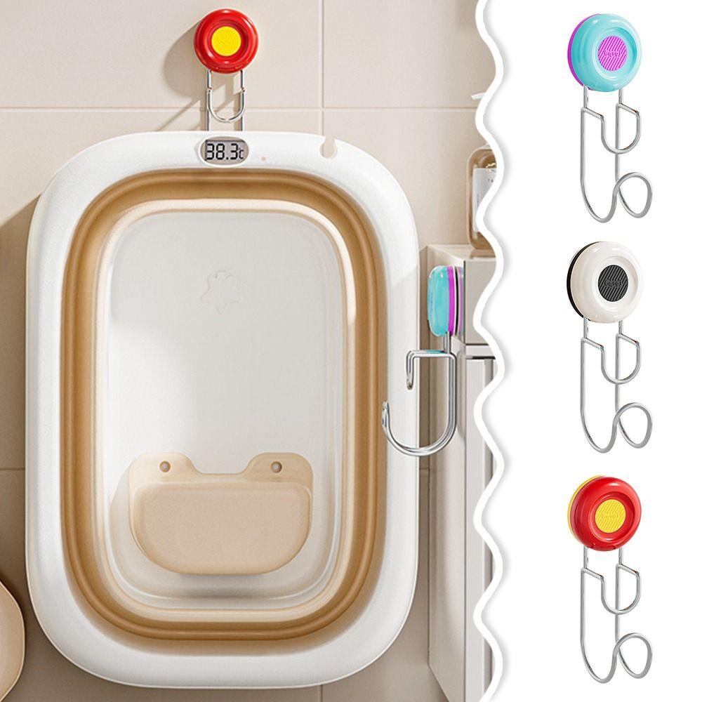 No-punch Washbasin Hook Dopamine Coat Hook Creative Storage Rack  Home