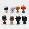 8Pcs Style Q Version Sitting Posture Stranger Popular Things Steve'S Carnivorous Plant Figures Action Decoration Model Latest Year Present