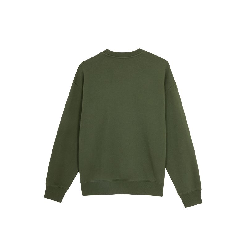 Puma Pullover Round Neck Comfortable Sweatshirt Men Sweatshirt Green 625532-69