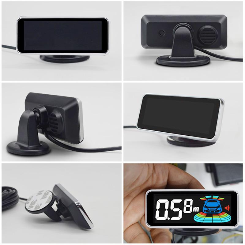 Parking Sensors Kit for Vehile 4 6 8 Parktronic Reversing Front and Rear Car Backup Radar Detector Backing Assistance Sound Aler