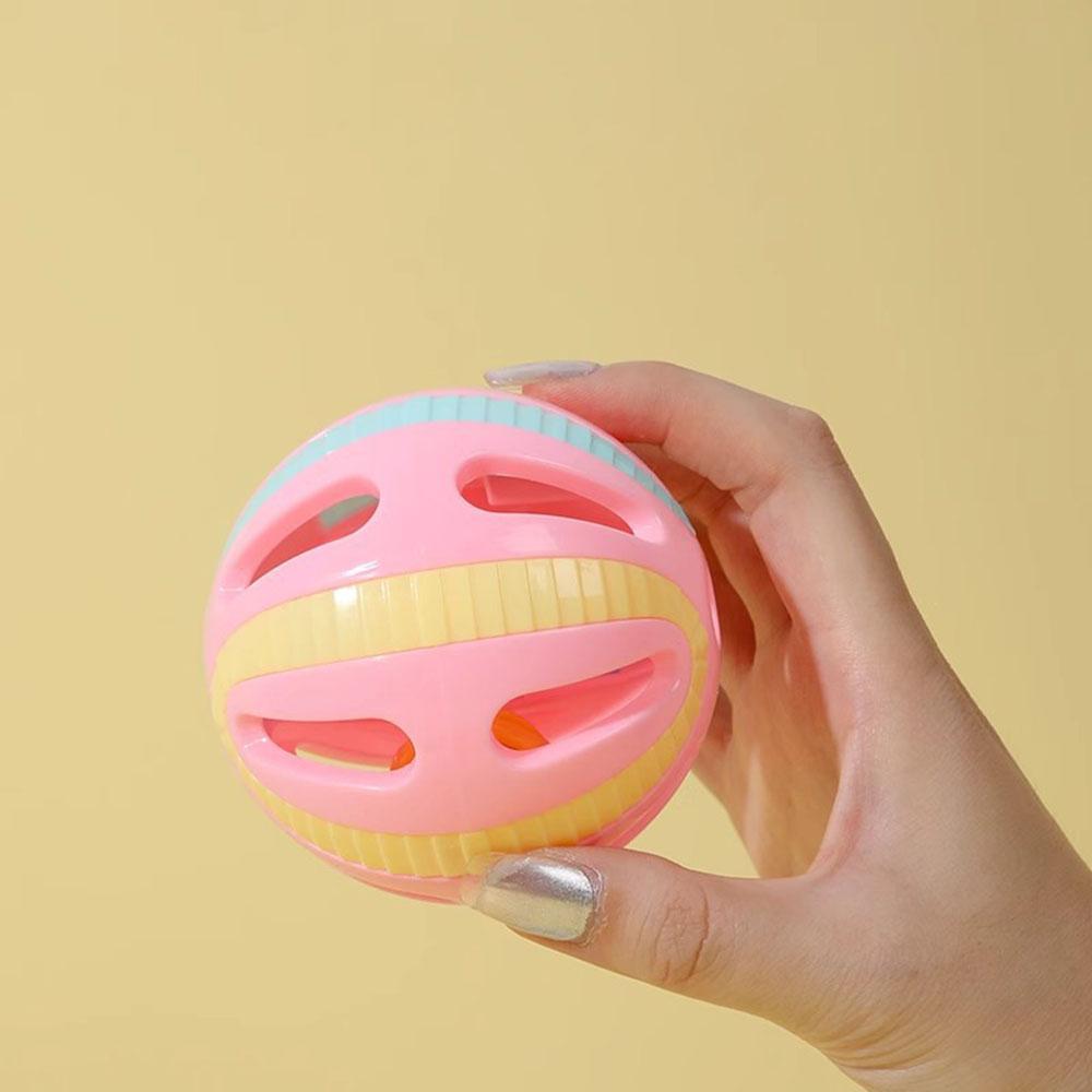 Cat Toys Self-Playing Bell Balls Durable Teaser Wand Interactive Kitten Chew Toys Energy-Burning Pet Amusement Supplies