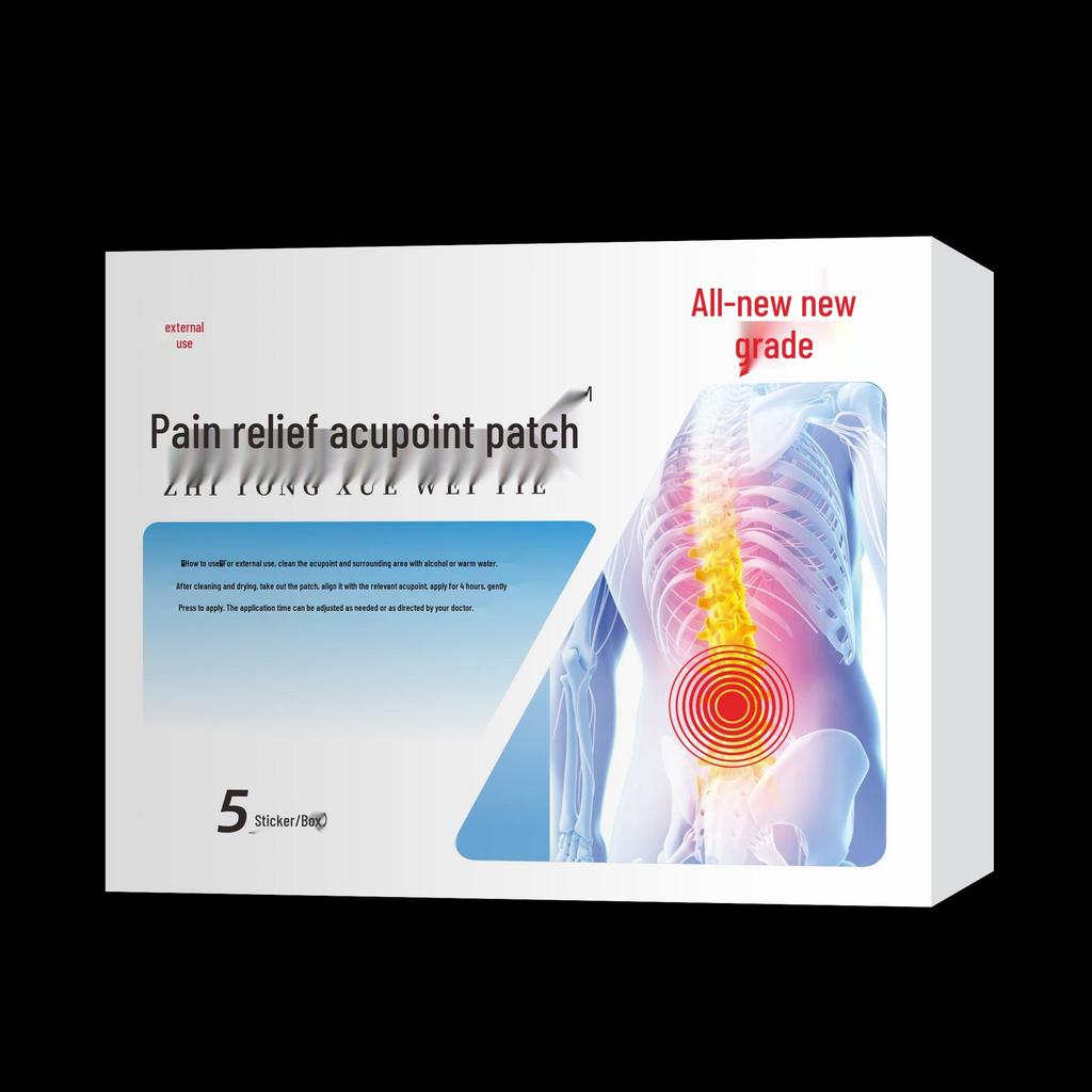 Yunnan Ben Cao Knochensporn-Pflaster, Zhen Gu Akupunkturpunkt, Schmerzlinderndes Pflaster, Prostata-Akupunkturpunkt-Kompresse