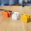 1pcs 3D Printed Glasses Holder – Matte Eyewear Display, Space-Saving Desk Organizer for Home & Office