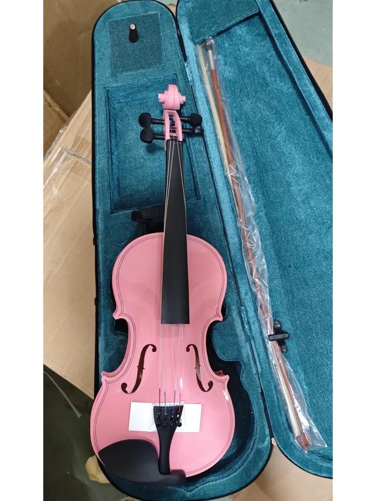 4/4 Solid Wood Beginner Violin Set for Adults and Children