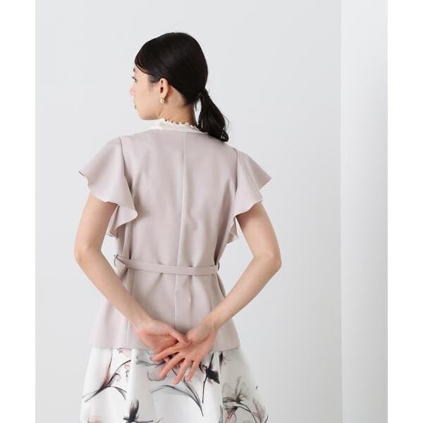 [JILL by JILL STUART] Ruffle Sleeve Gilet