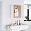 VidaXL Armoire murale de cuisine porte en verre Porto chêne artisanal 854016