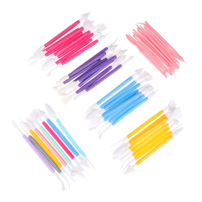 8/14Pcs Plastic Clay Sculpting Set Polyform Sculpey Set Polymer Modeling Clay Tools