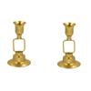 2Pcs/set Unique French-style Candle Holder Durable Desktop Candlestick  Living Room