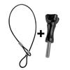 Protable Camera Anti-lost Safety Rope Stainless Steel Cable Wire Lanyard for GoPro 13 12 Insta360 X5 X4 X3 DJI Action 4 Pocket 3