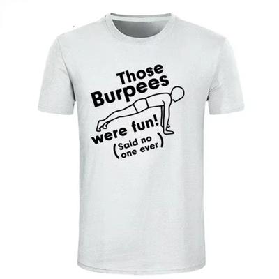 T-shirt dla mężczyzn Crossfit Trening Król Burpee Koszulka Męska Letnia Krótki Rękaw Harajuku Redtube Hunter X Hunter