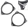 R2-2PCS 6.5 Inch Car Horn Gasket Solid Speaker Washer Adapter Bracket Suitable For Toyota Corolla Nissan Qashqai