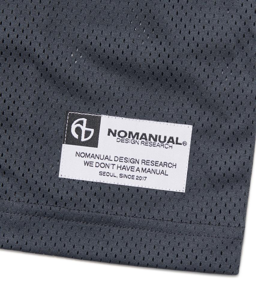 Nomaenyueol Sweep Baseball Jersey - Charcoal