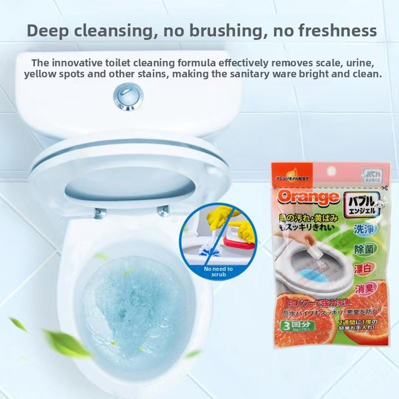 

90 г Лимонный туалетный очиститель для домашнего использования, удаляющий грязь, желтые пятна и запах 90g