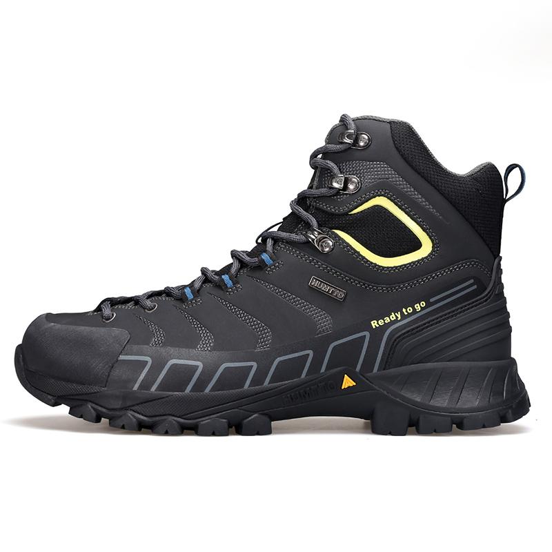 HUMTTO Wanderschuhe Herren Winter Outdoor Sport Kletterschuhe Jagd Taktische Stiefel Warme Damen Trekking Sneaker Knöchelschuhe