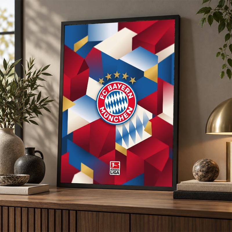 Bayern Munich Diamond Painting Kit 5D Full Drill DIY Diamond Mosaic Wall Art Home Decor