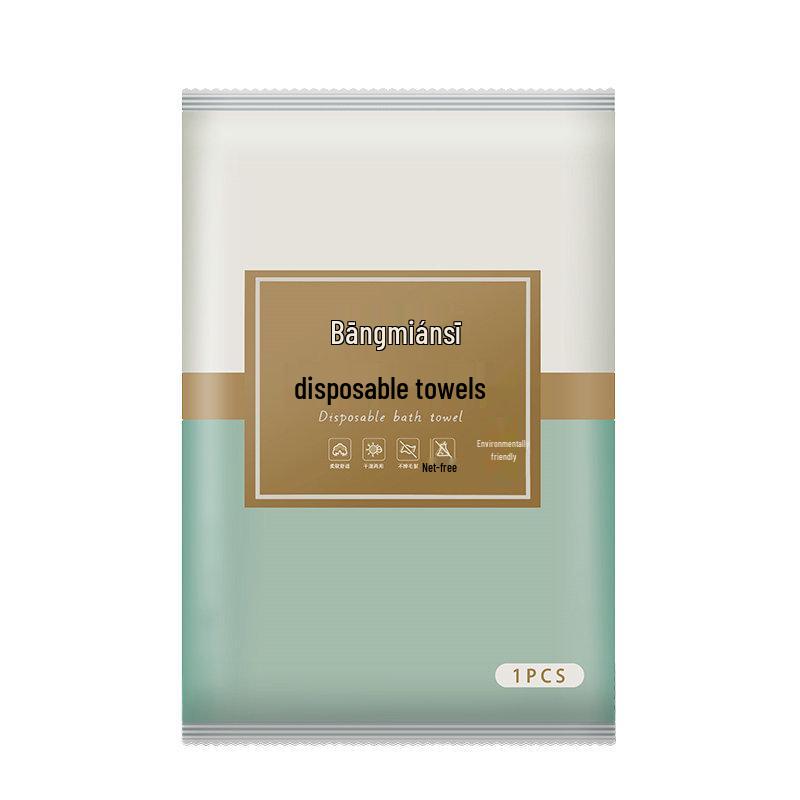 Individually Packaged Disposable Adult Bath Towels for Hotel or Travel Use 30*50cm Individually Packaged (Approx. 65g) белый