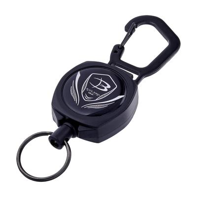 Gamakatsu GM2592 Big Carabiner Black Reel, (BLACK WORKS)