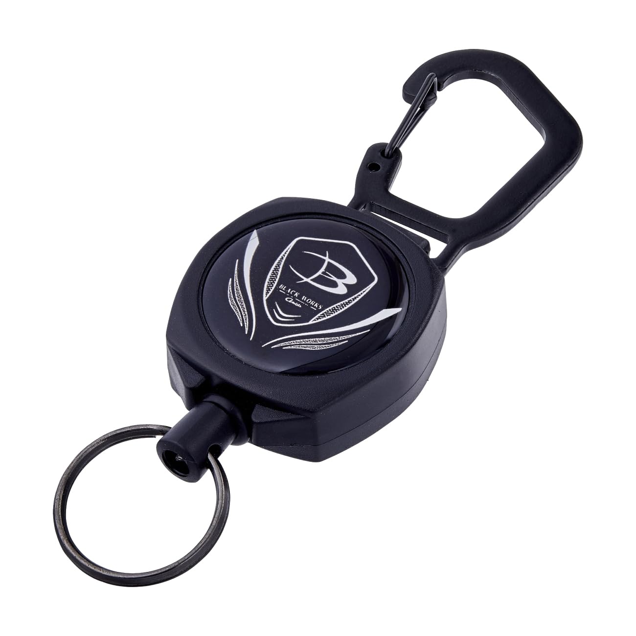 Gamakatsu GM2592 Большой карабин Черная катушка, (ЧЕРНЫЕ РАБОТЫ)